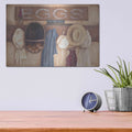 'Eggs' by Pam Britton – Metal Wall Art, 16x12 room view