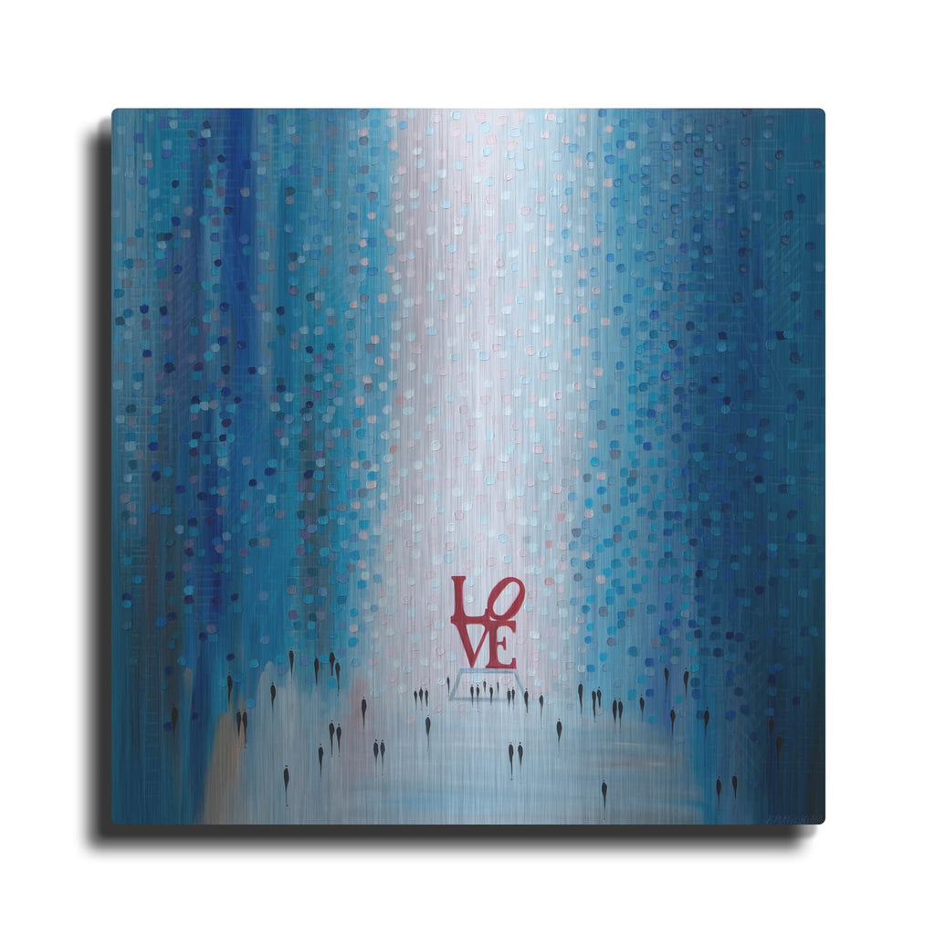 'In Love With You' by Ekaterina Ermilkina – Metal Wall Art