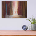 'Love' by Ekaterina Ermilkina – Metal Wall Art, 16x12 room view
