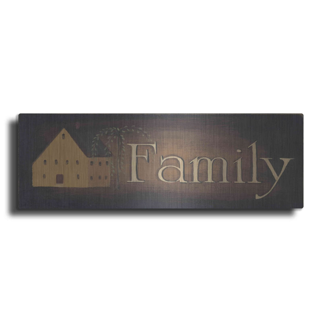 'Family revised' by Pam Britton – Metal Wall Art