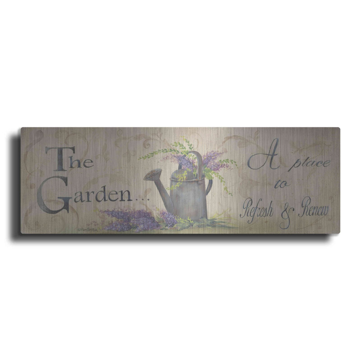 'A Place to Refresh' by Pam Britton – Metal Wall Art
