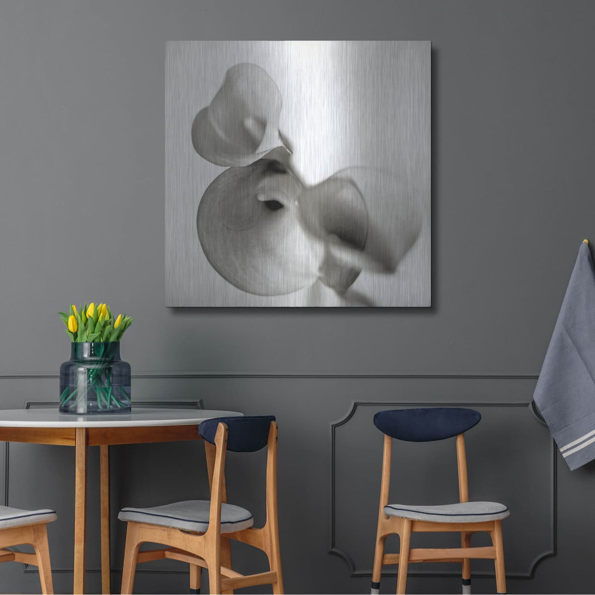 'Florison 59' by Alan Blaustein – Metal Wall Art, 36x36 room view