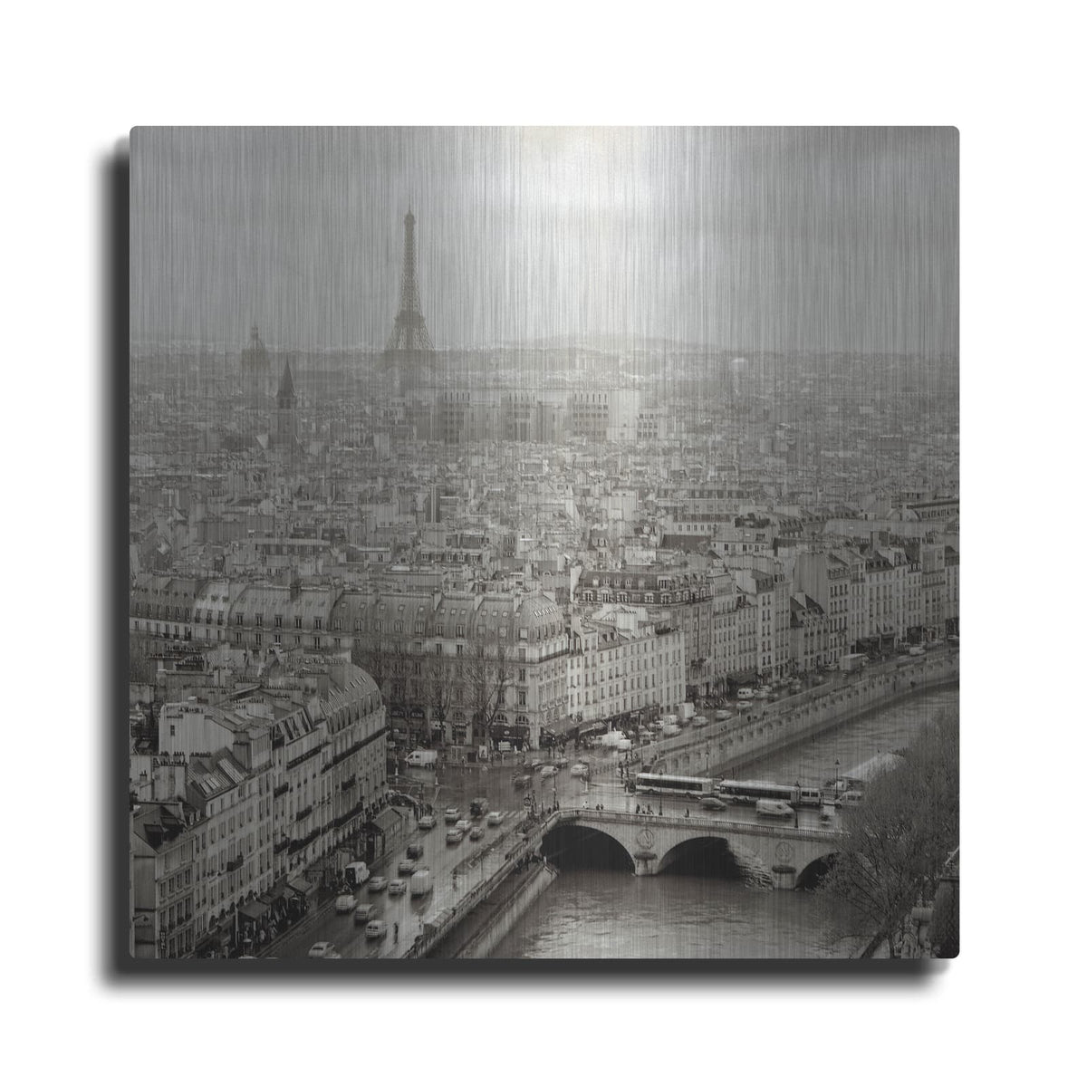 'Above Paris 25' by Alan Blaustein – Metal Wall Art