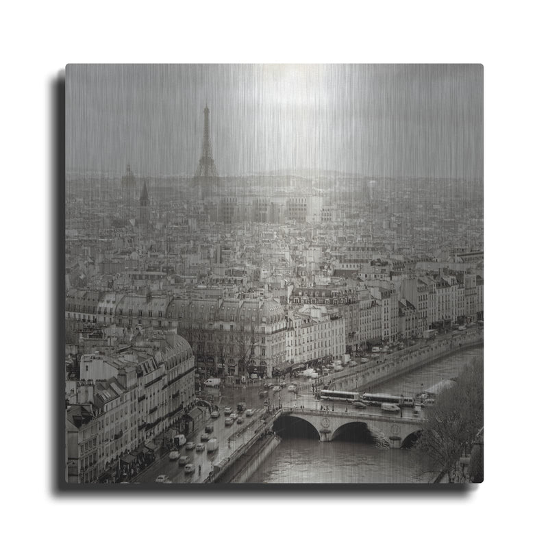 'Above Paris 25' by Alan Blaustein – Metal Wall Art