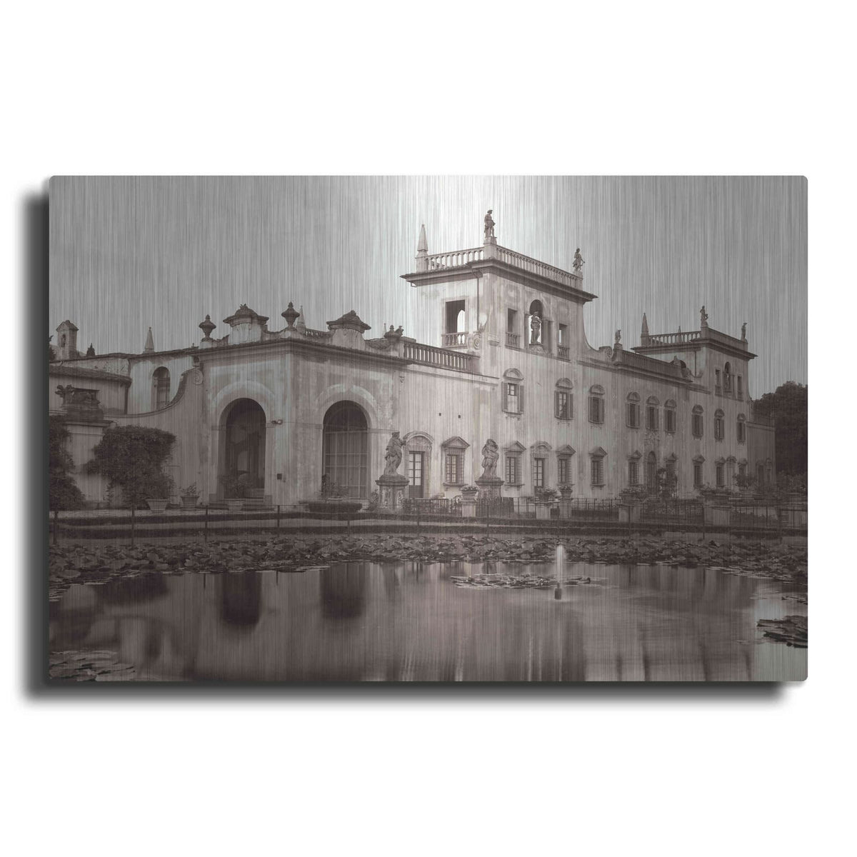 'Banc de Jardin 37' by Alan Blaustein – Metal Wall Art