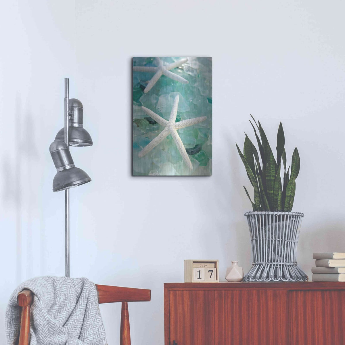 'Seaglass 1' by Alan Blaustein – Metal Wall Art, 16x24 room view