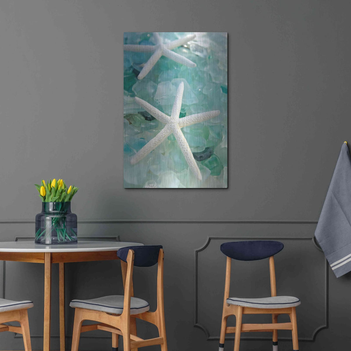 'Seaglass 1' by Alan Blaustein – Metal Wall Art, 24x36 room view