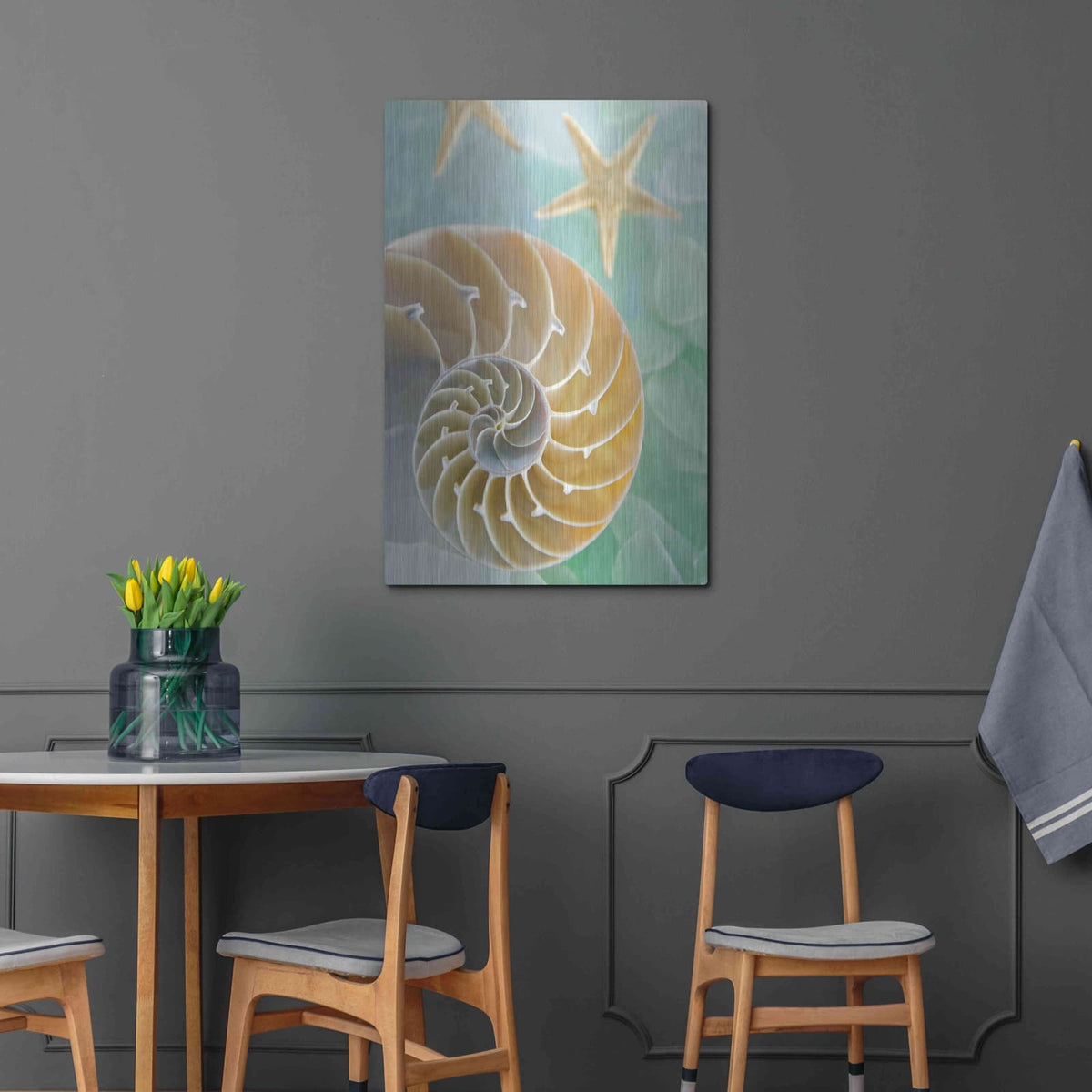 'Seaglass 2' by Alan Blaustein – Metal Wall Art, 24x36 room view