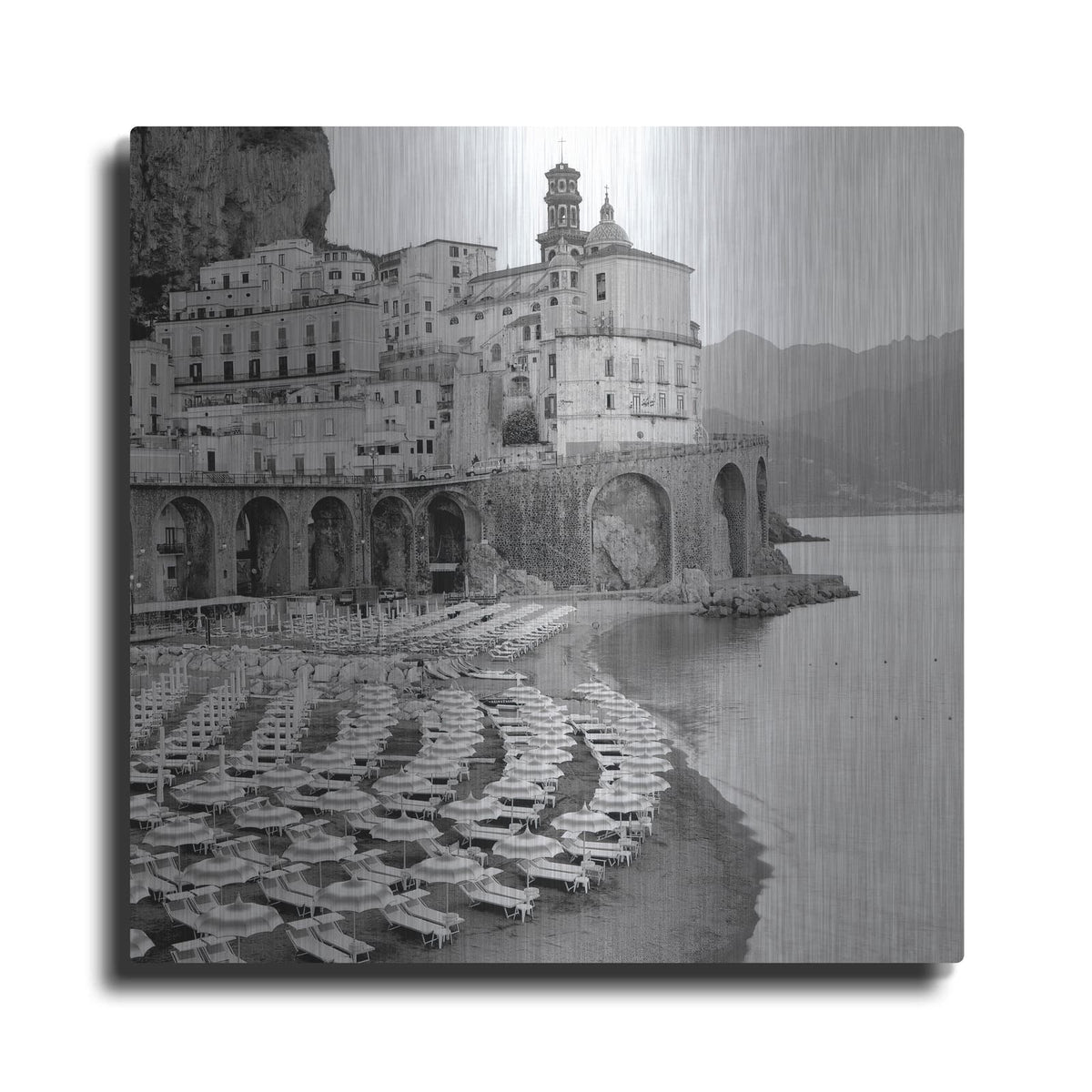 'Ombrellone da Spiaggia' by Alan Blaustein – Metal Wall Art