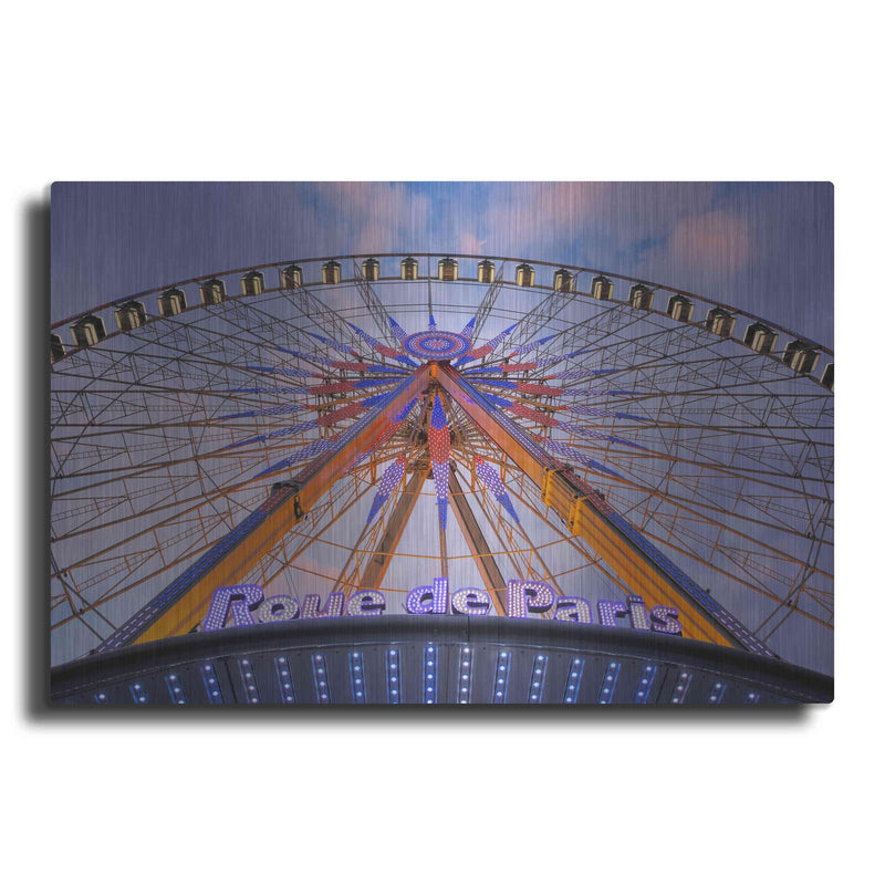 'Rue de Paris' by Alan Blaustein – Metal Wall Art
