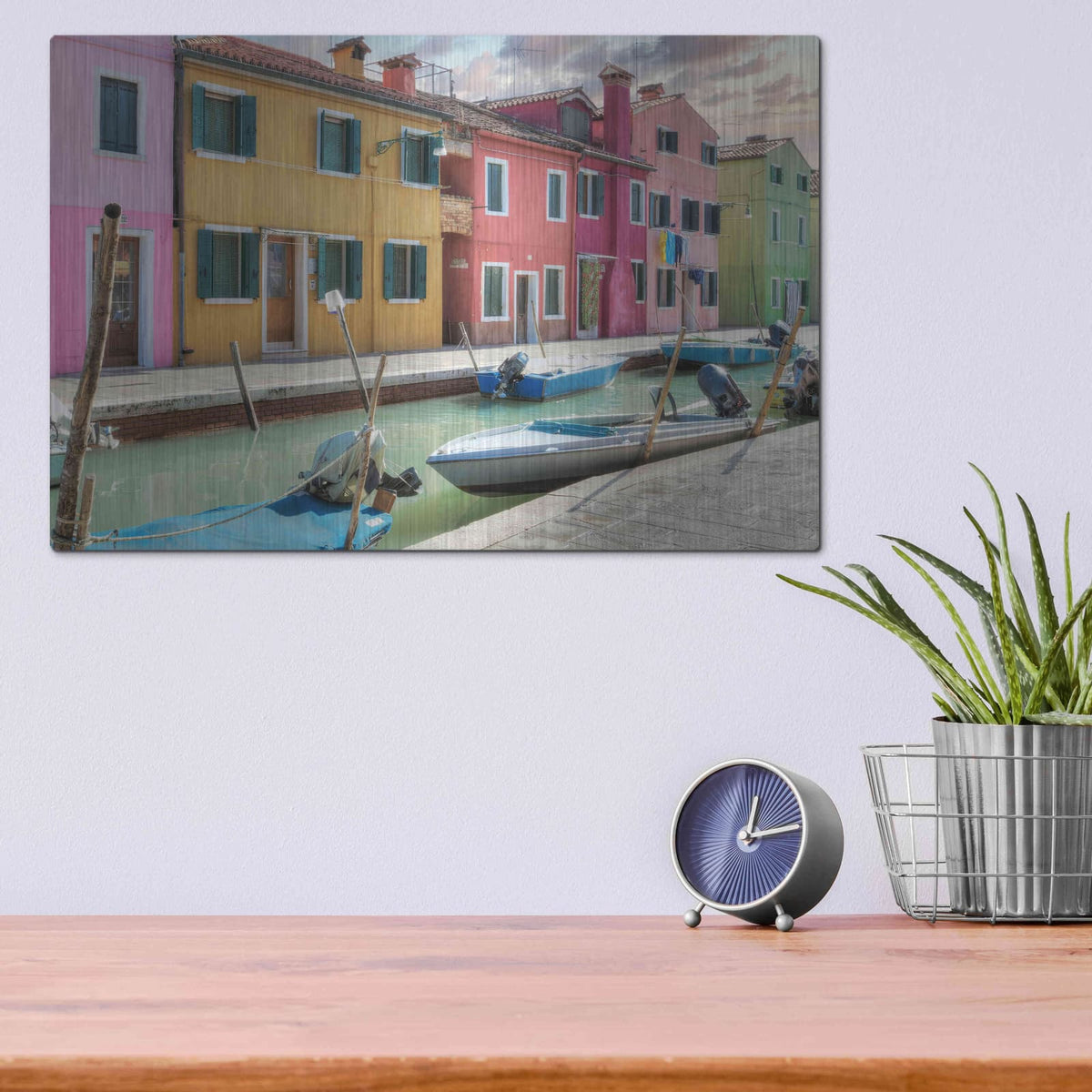'Bruano 17' by Alan Blaustein – Metal Wall Art, 16x12 room view