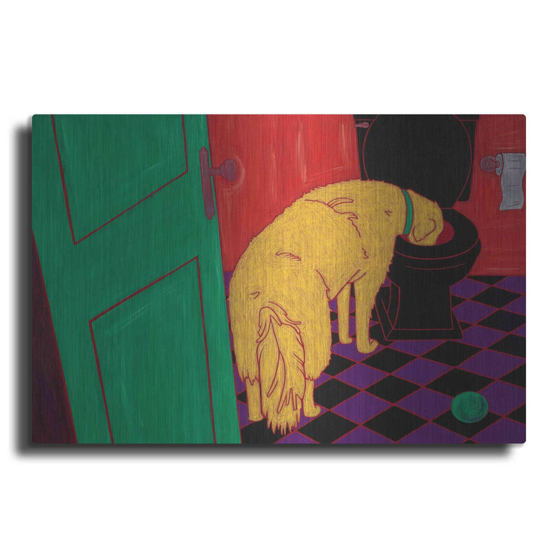 'Drinking Problem' by Angela Bond – Metal Wall Art