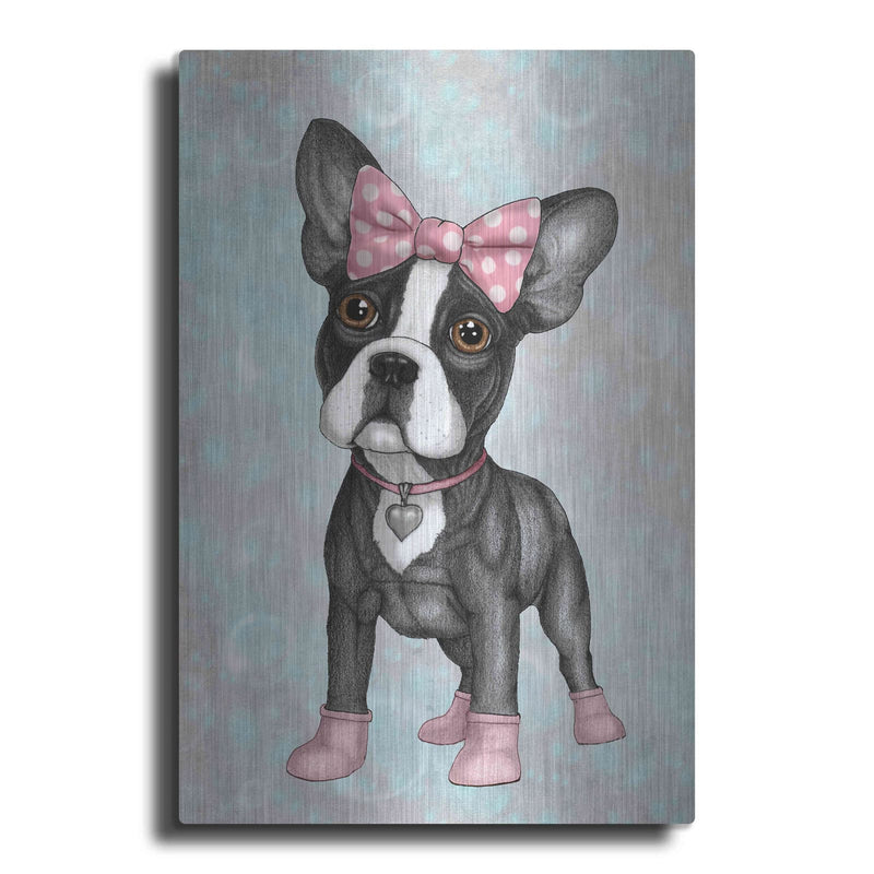 'Sweet Frenchie' by Barruf – Metal Wall Art