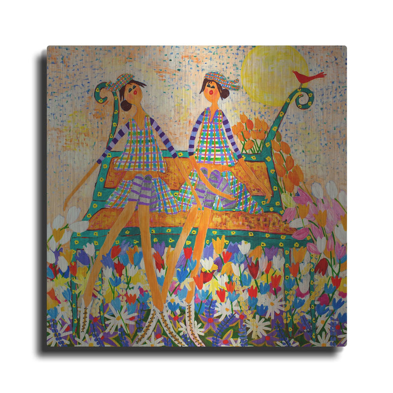 'The Cardinal' by Caroline Benchétrit – Metal Wall Art