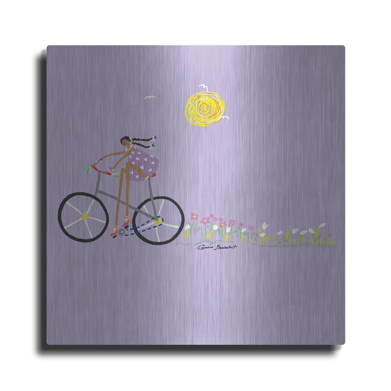 'Tour de Girls 2' by Caroline Benchétrit – Metal Wall Art