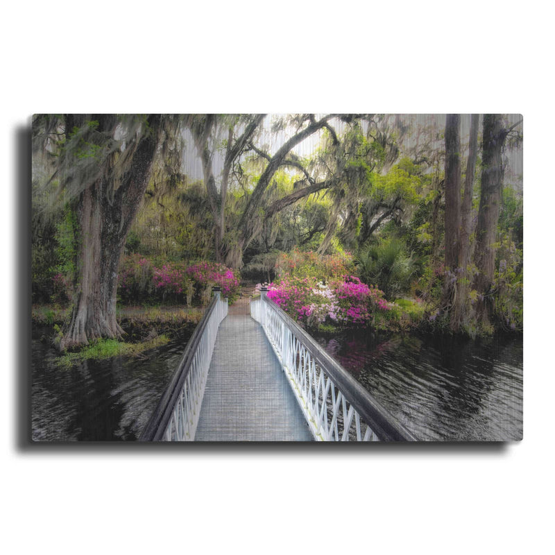 'The Garden Bridge' by Daniel Burt – Metal Wall Art