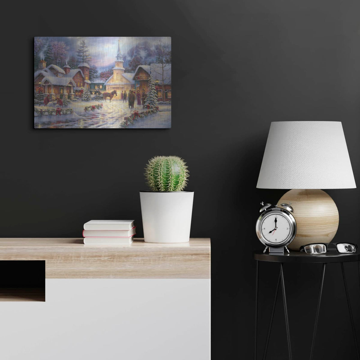 'Faith Runs Deep' by Chuck Pinson – Metal Wall Art, 24x16 room view