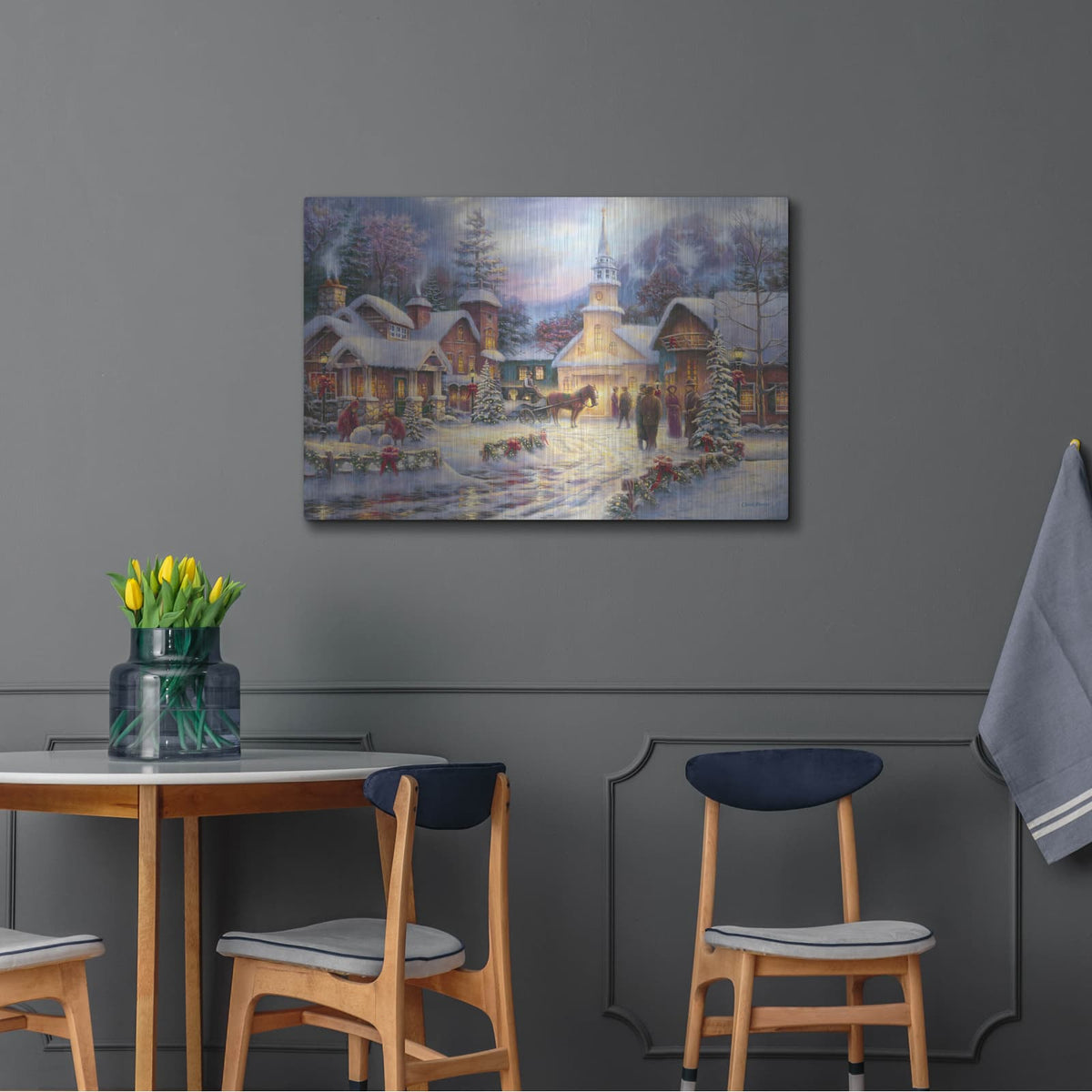 'Faith Runs Deep' by Chuck Pinson – Metal Wall Art, 36x24 room view