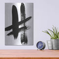 'Brushstrokes V' by Linda Woods – Metal Wall Art, 12x16 room view