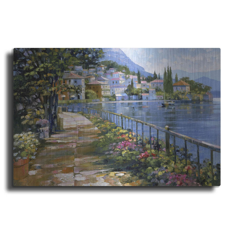 'Sunlit Stroll' by Howard Behrens – Metal Wall Art