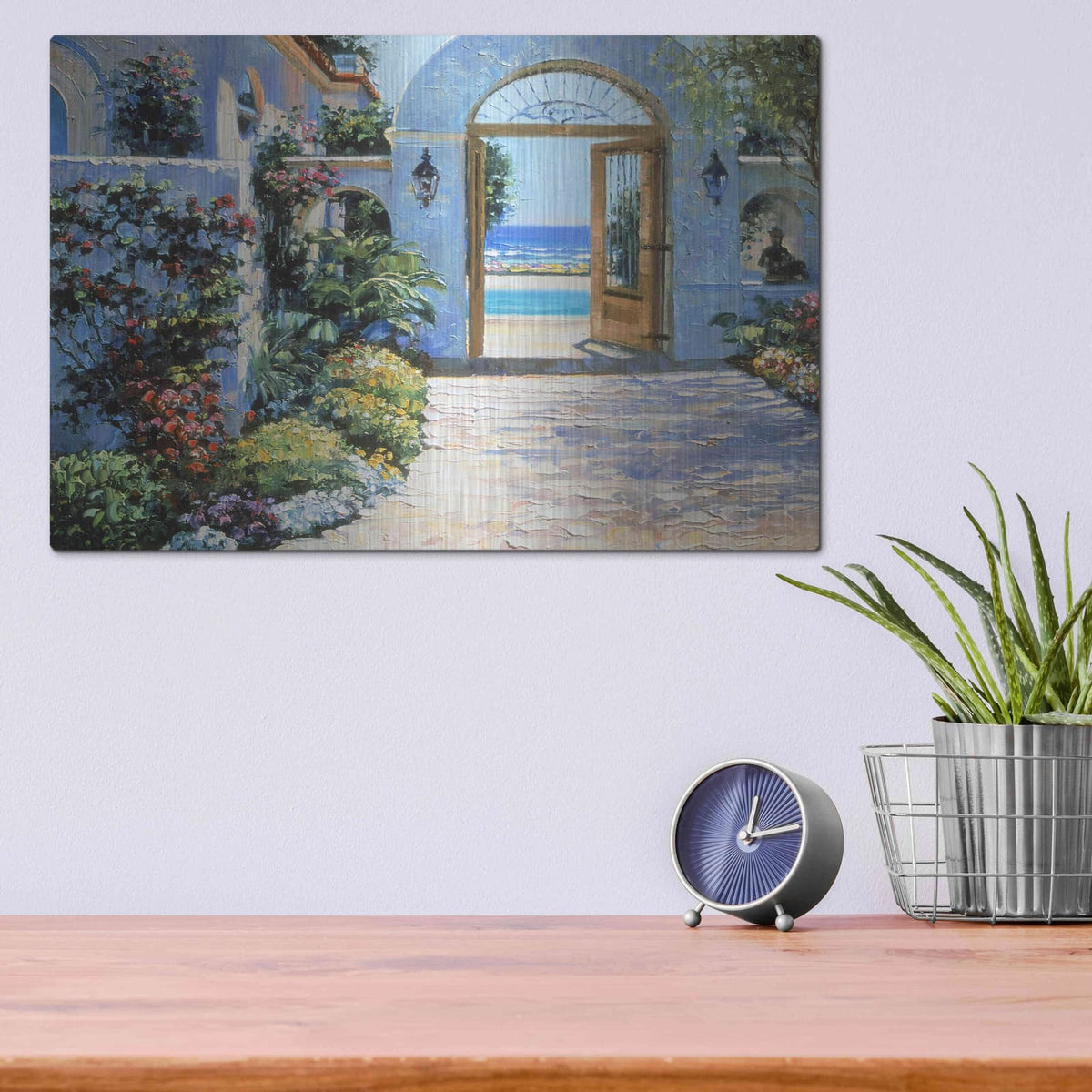 'Hotel California' by Howard Behrens – Metal Wall Art, 16x12 room view