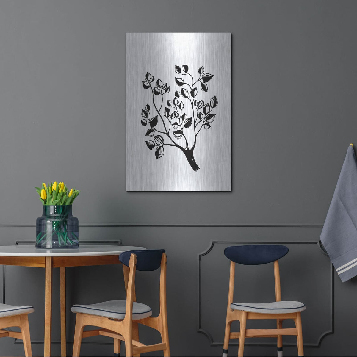 'Climb' by Ishita Banerjee – Metal Wall Art, 24x36 room view