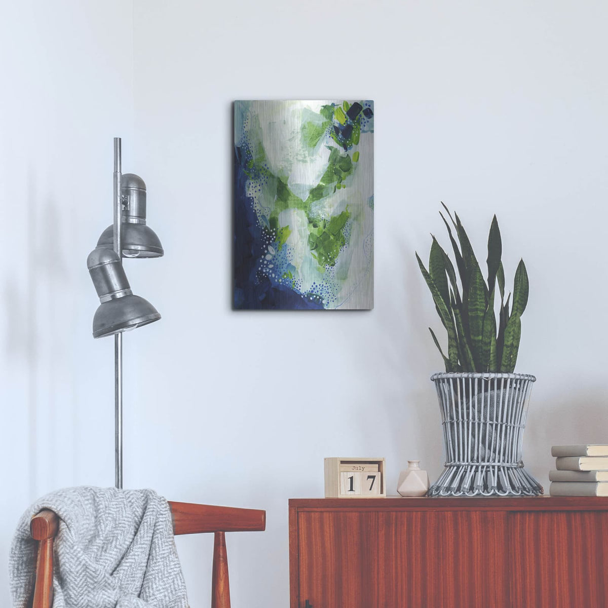 'Interlude' by Ishita Banerjee – Metal Wall Art, 16x24 room view