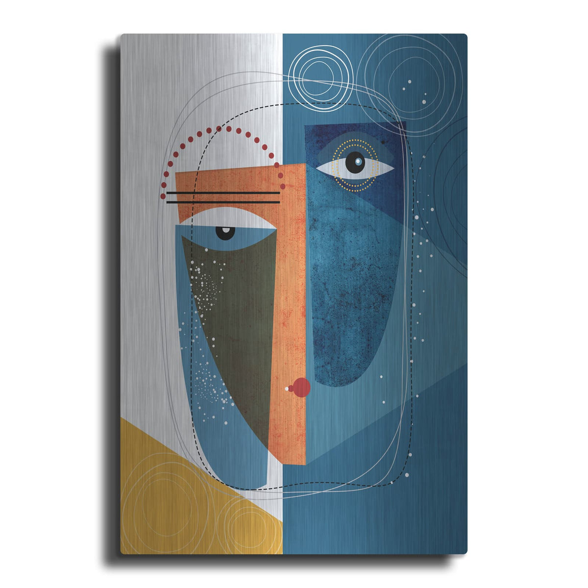 'Krsna' by Ishita Banerjee – Metal Wall Art