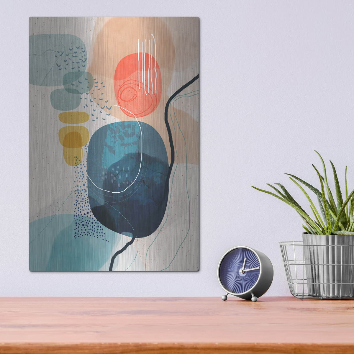 'Prelude' by Ishita Banerjee – Metal Wall Art, 12x16 room view