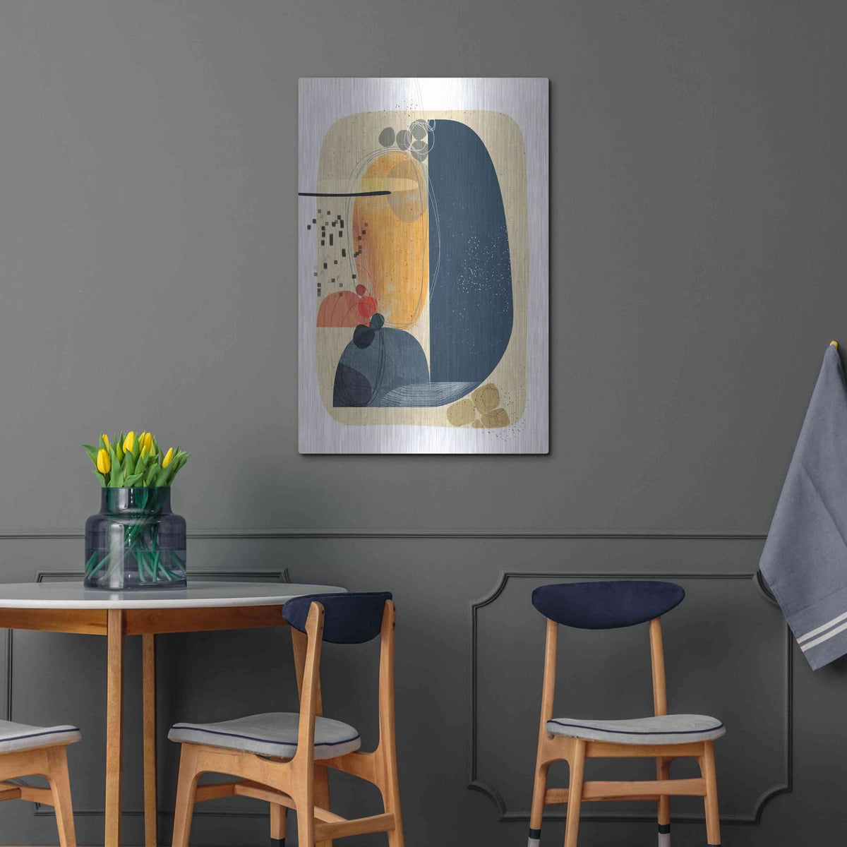 'Grounded' by Ishita Banerjee – Metal Wall Art, 24x36 room view