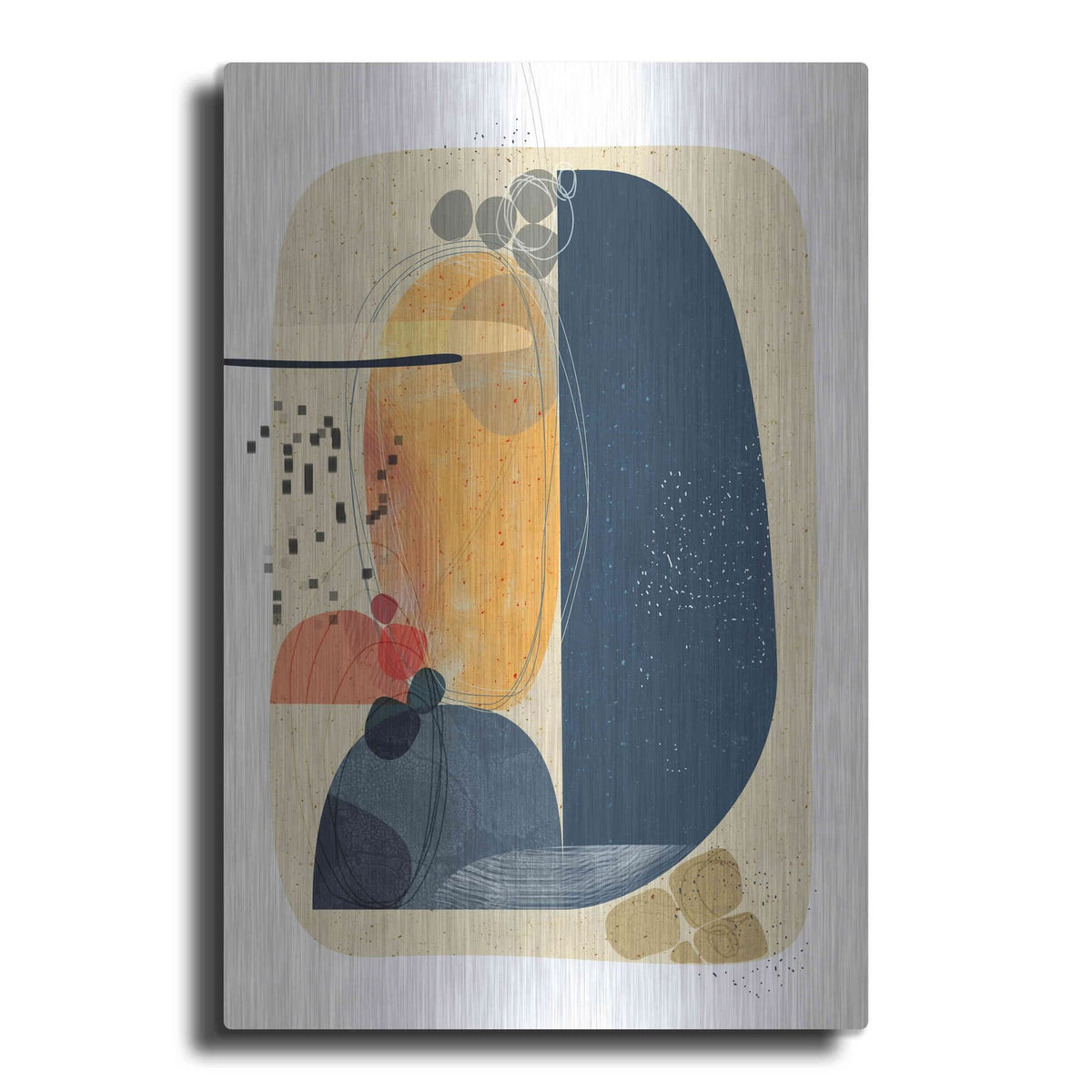 'Grounded' by Ishita Banerjee – Metal Wall Art