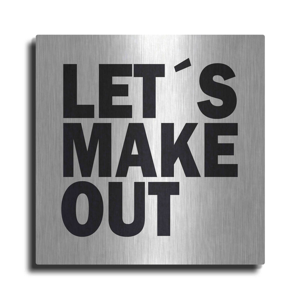 'Let's Make Out' by Nicklas Gustafsson – Metal Wall Art
