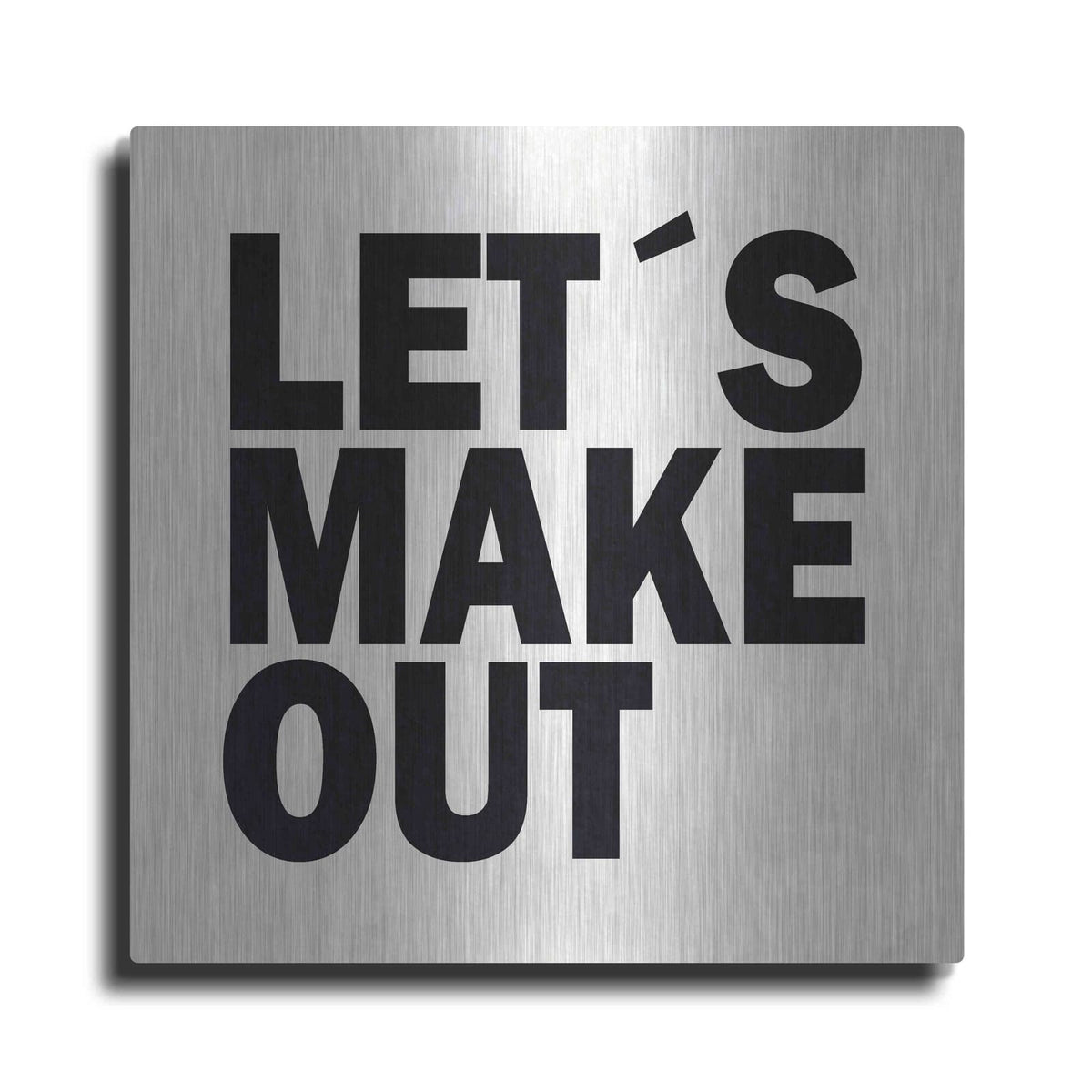 'Let's Make Out' by Nicklas Gustafsson – Metal Wall Art