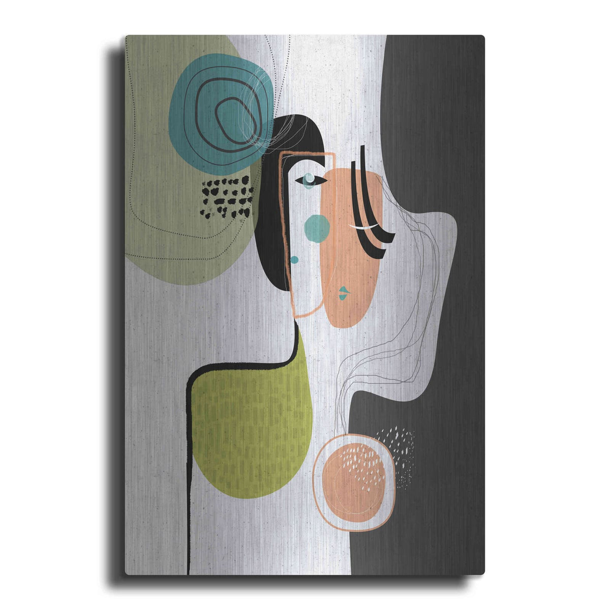 'Love In Pieces' by Ishita Banerjee – Metal Wall Art