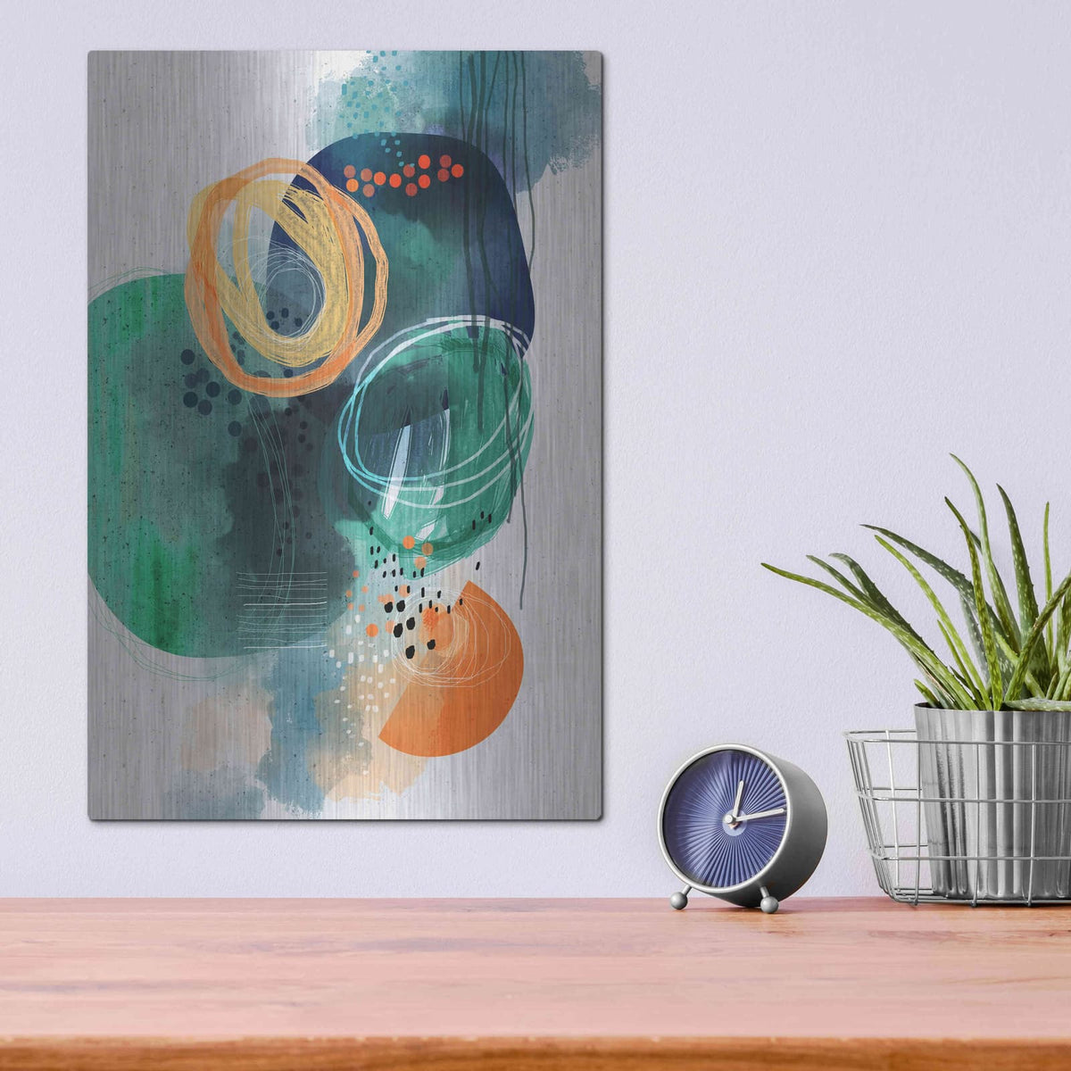 'Luna' by Ishita Banerjee – Metal Wall Art, 12x16 room view