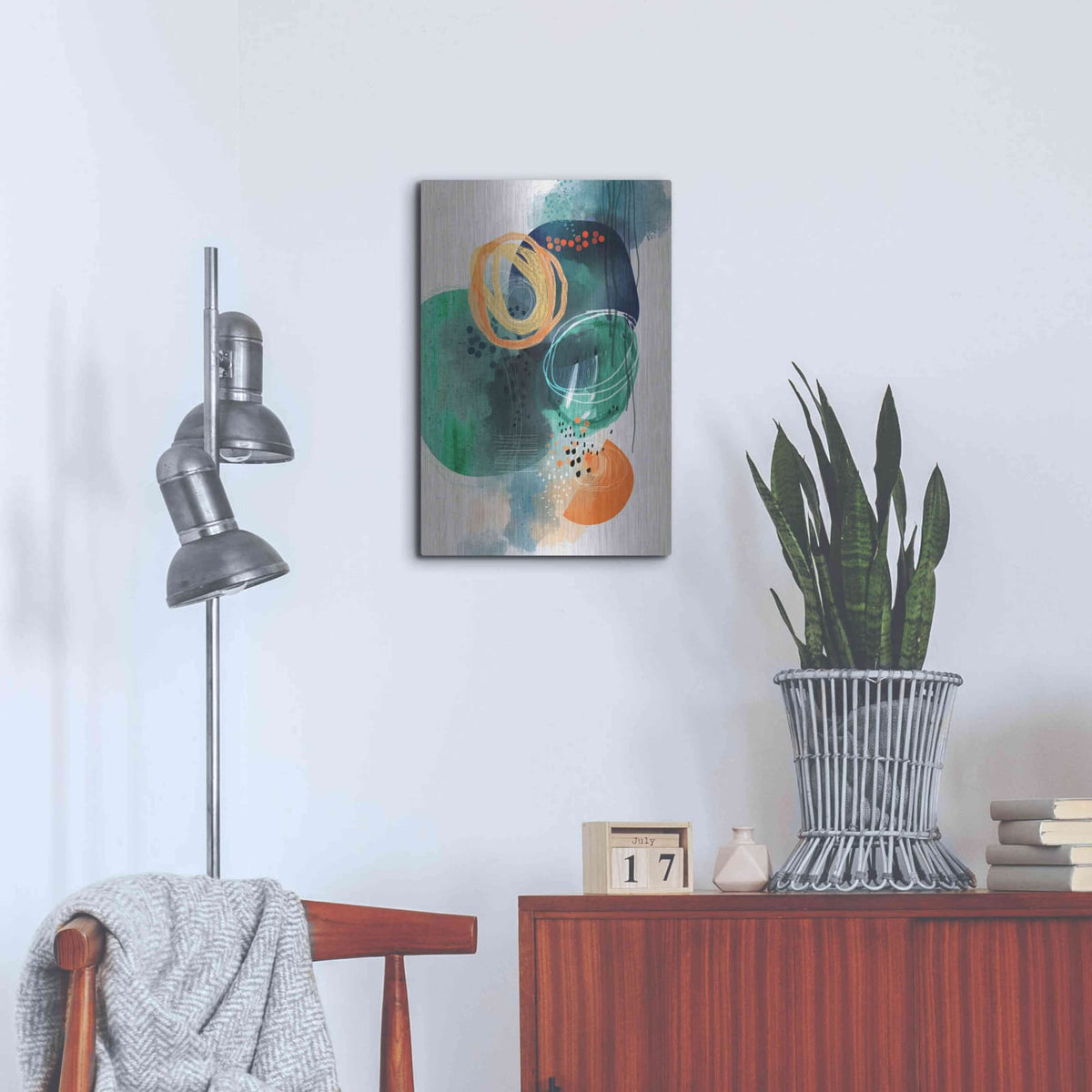 'Luna' by Ishita Banerjee – Metal Wall Art, 16x24 room view