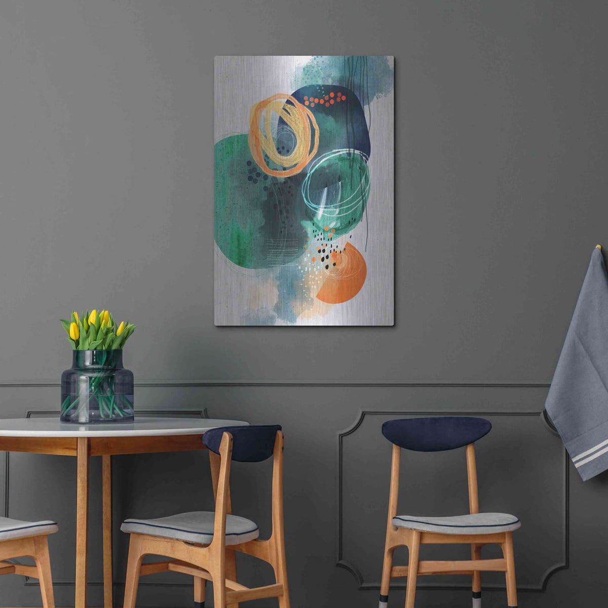 'Luna' by Ishita Banerjee – Metal Wall Art, 24x36 room view