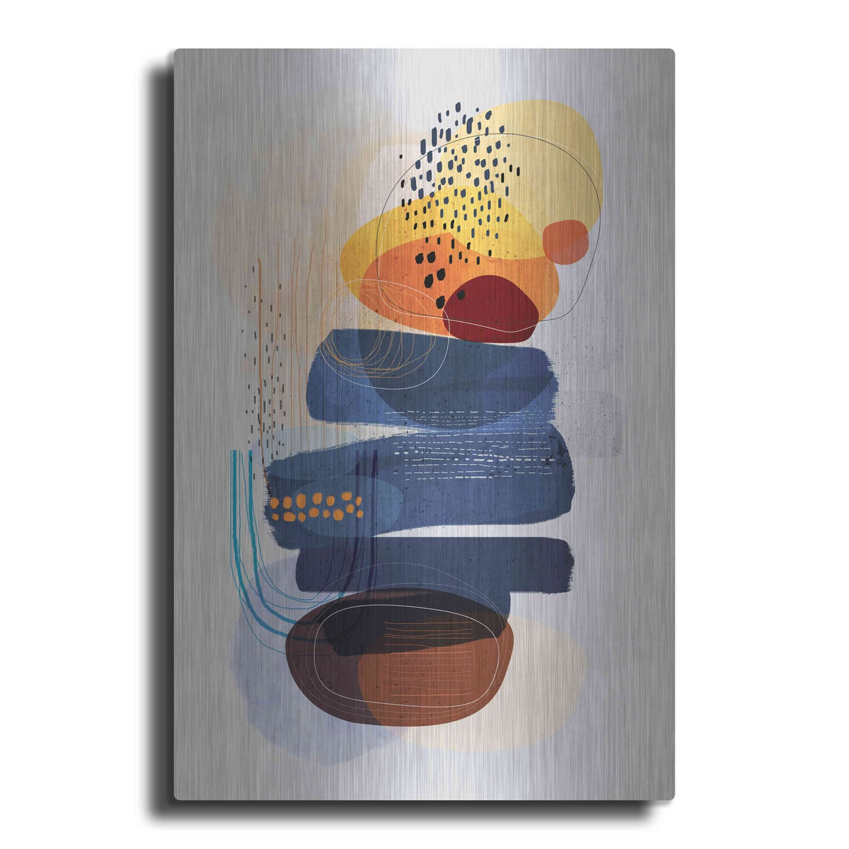 'Oceans Apart' by Ishita Banerjee – Metal Wall Art