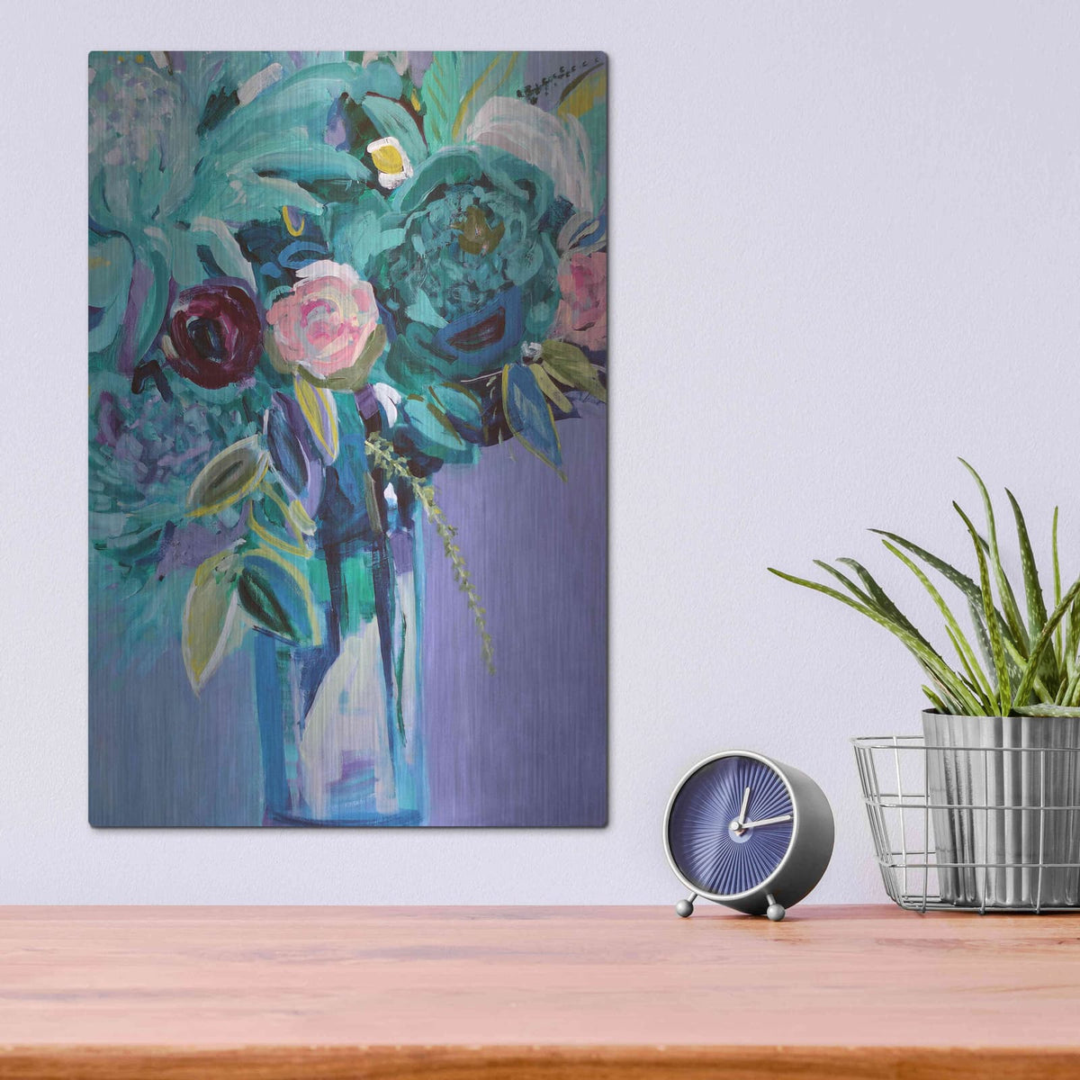 'Rejuvenation' by Jacqueline Brewer – Metal Wall Art, 12x16 room view