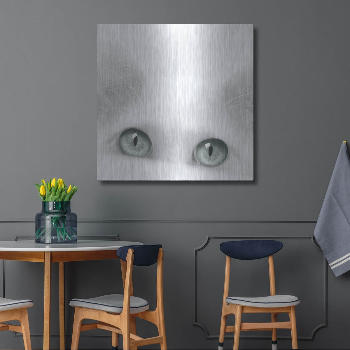 'Diva' by Jon Bertelli – Metal Wall Art, 36x36 room view