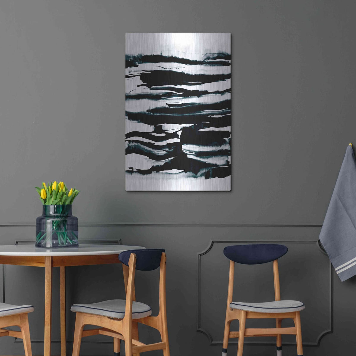 'City Spaces 3' by Lesia Binkin – Metal Wall Art, 24x36 room view
