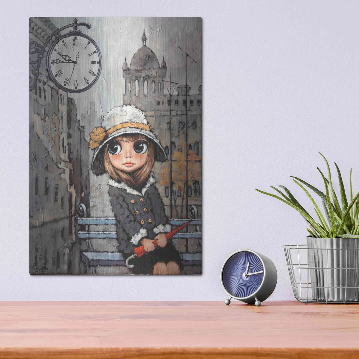 'Appointment 2' by Alexander Gunin – Metal Wall Art, 12x16 room view