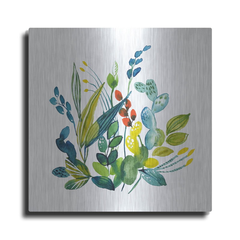 'English Garden 2' by Lesia Binkin – Metal Wall Art