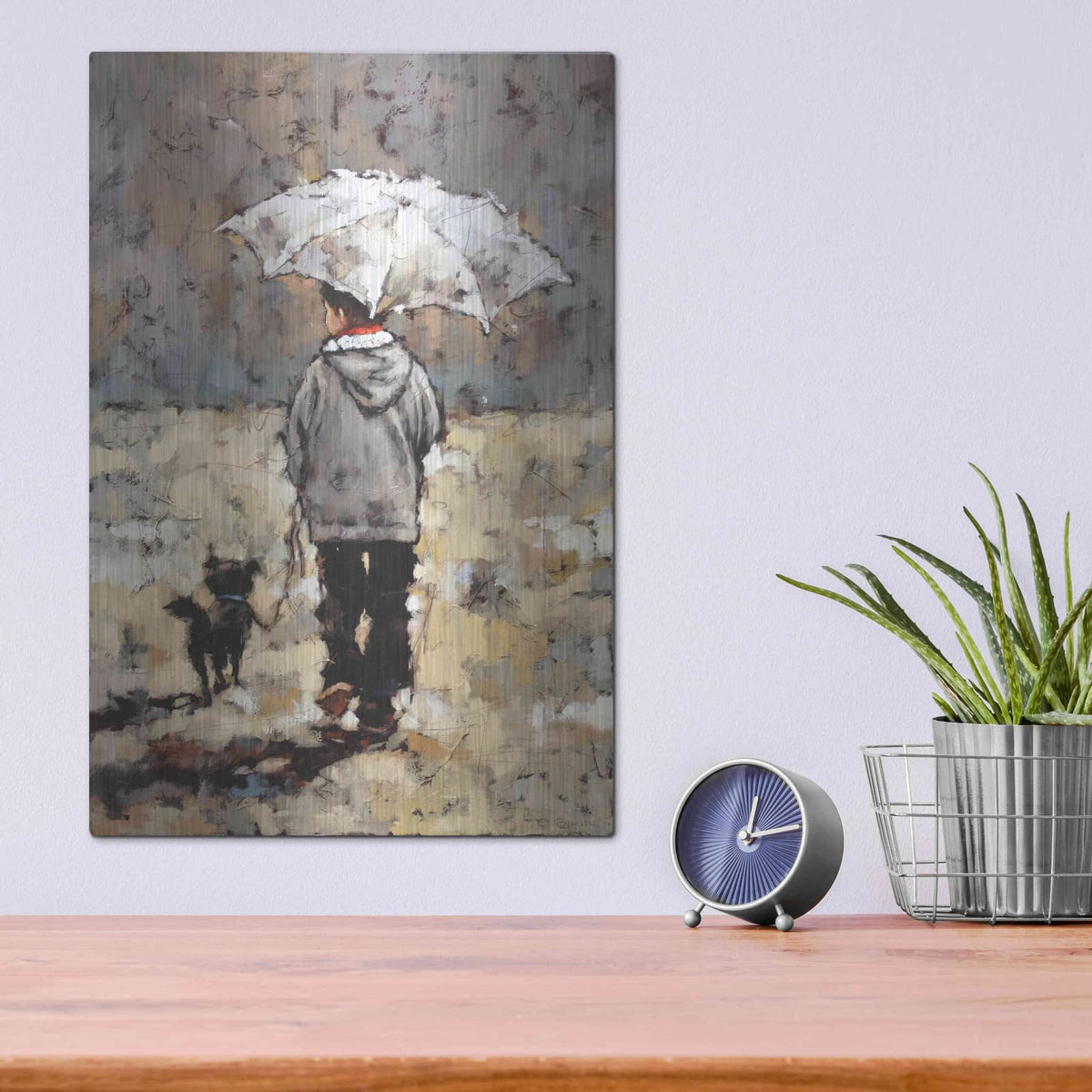 'Autumn Beach' by Alexander Gunin – Metal Wall Art, 12x16 room view