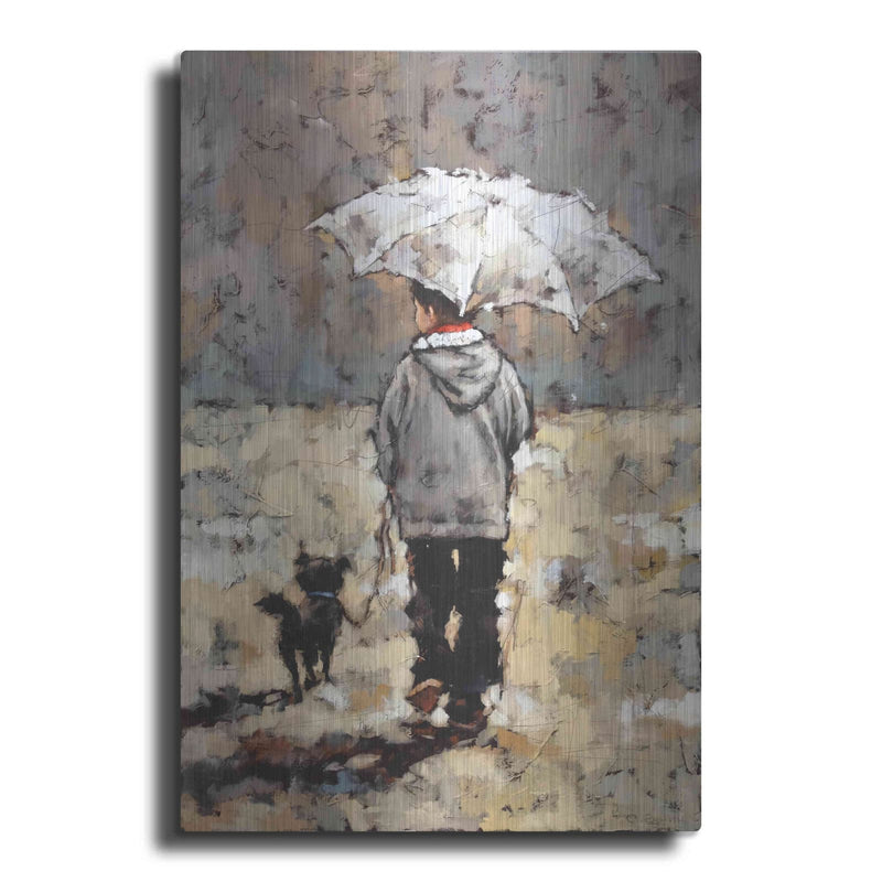 'Autumn Beach' by Alexander Gunin – Metal Wall Art