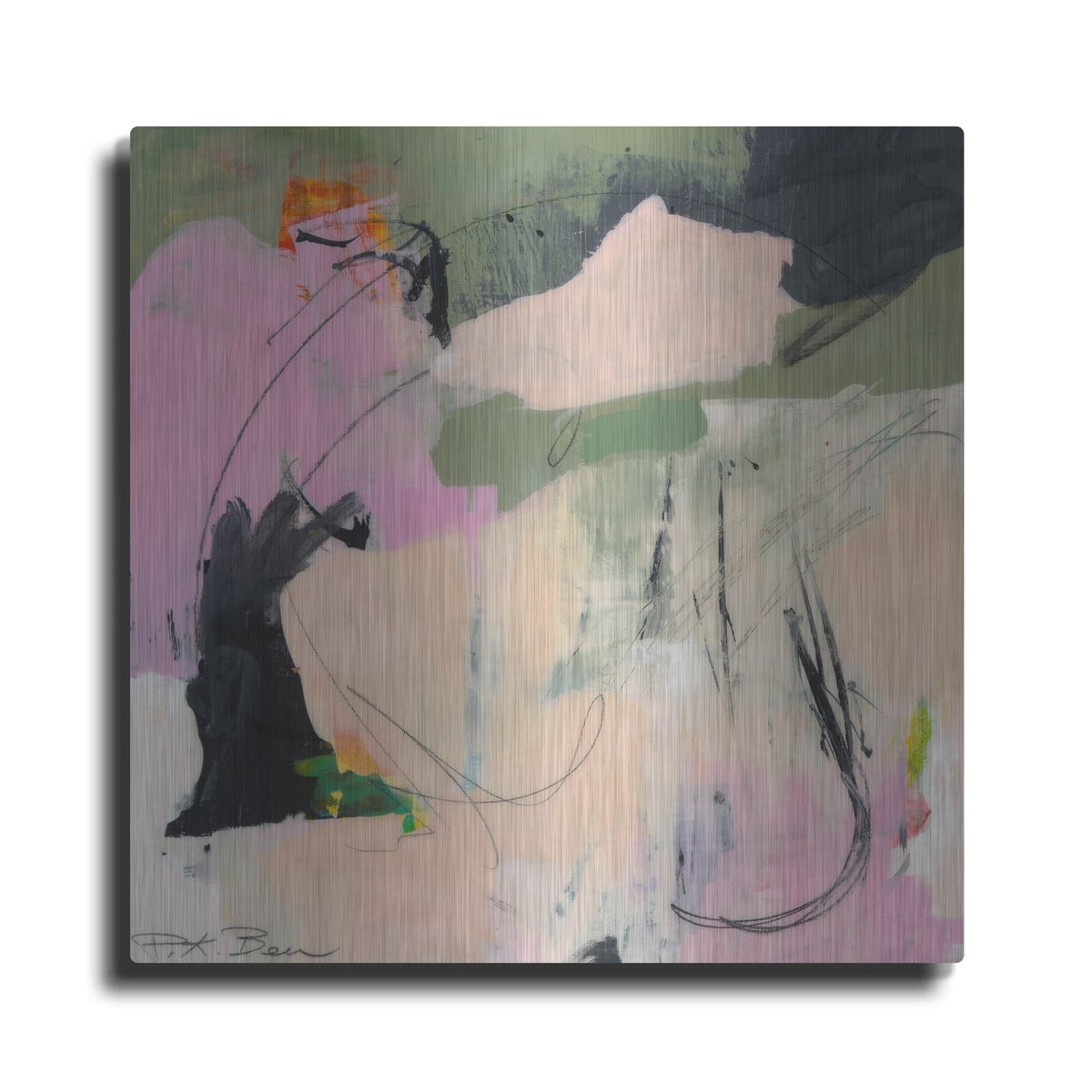 'Sylvan Zephyr No. 2' by Pamela Beer – Metal Wall Art
