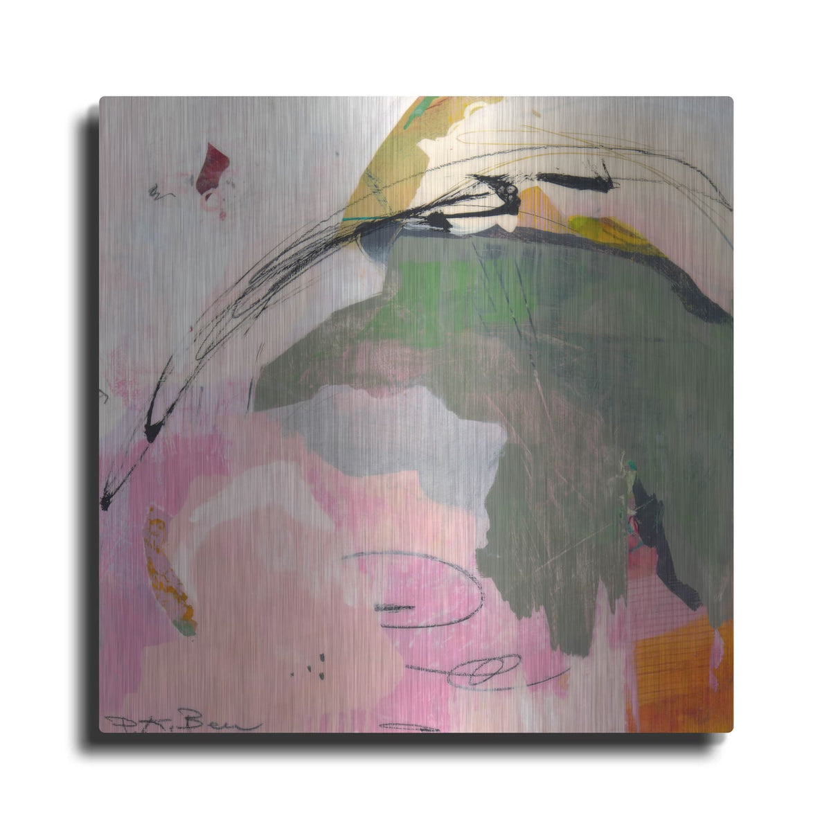 'Sylvan Zephyr No. 3' by Pamela Beer – Metal Wall Art