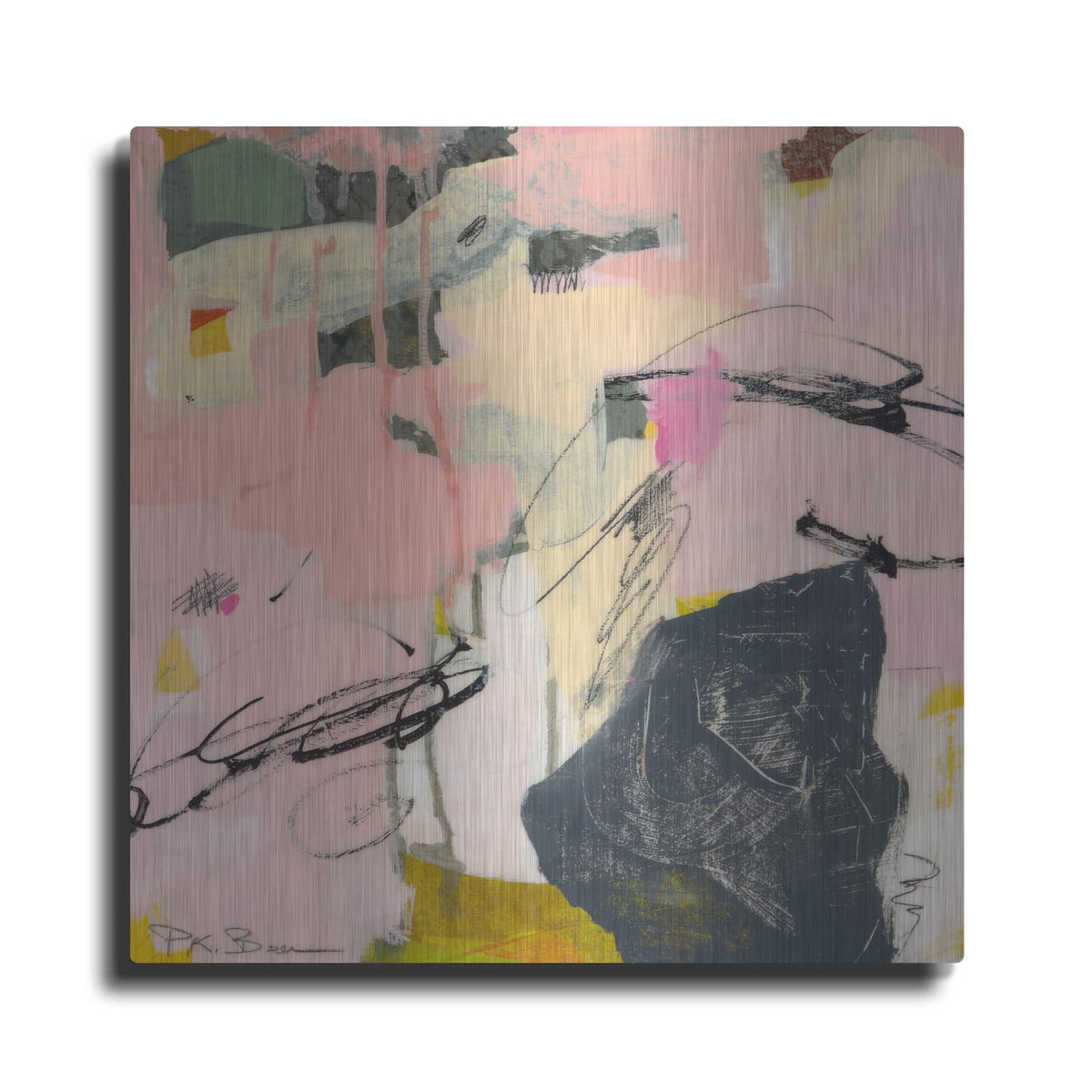 'Sylvan Zephyr No. 4' by Pamela Beer – Metal Wall Art