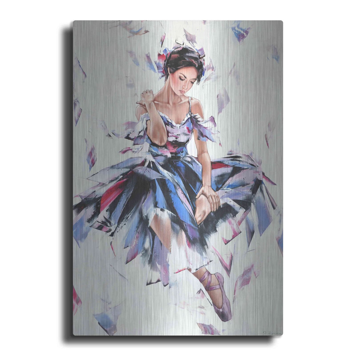 'Ballerina' by Alexander Gunin – Metal Wall Art