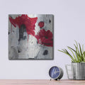 'Poppy Love' by Pamela Beer – Metal Wall Art, 12x12 room view